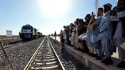 امکان ترانزیت سنگ آهن افغانستان با خط آهن خواف- هرات فراهم شد+فیلم