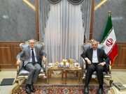 مباحثات بين السفيرين الايراني والايطالي في بغداد