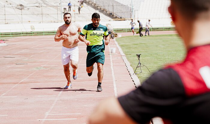 تمرینات سخت یزدانی برای عبور از جادوگر آمریکایی + فیلم