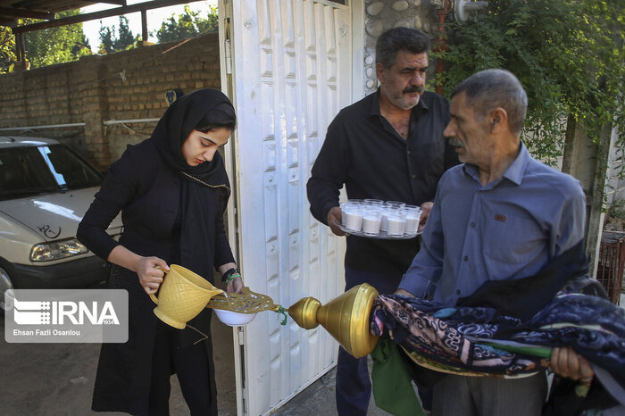 پیشوازیی محرم در مازندران از «عَلم رخت دِکاردن» تا «تَشت‌گذاری» +فیلم