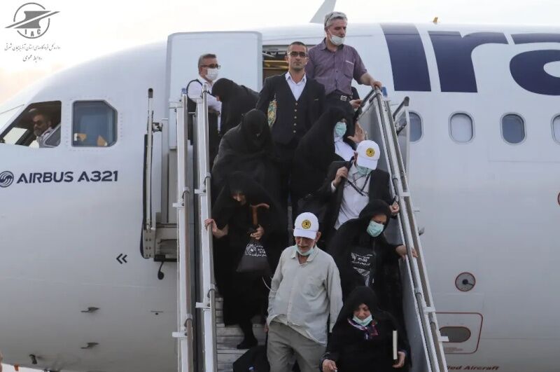 عملیات بازگشت حجاج از جده به فرودگاه تبریز با ۲۰ پرواز