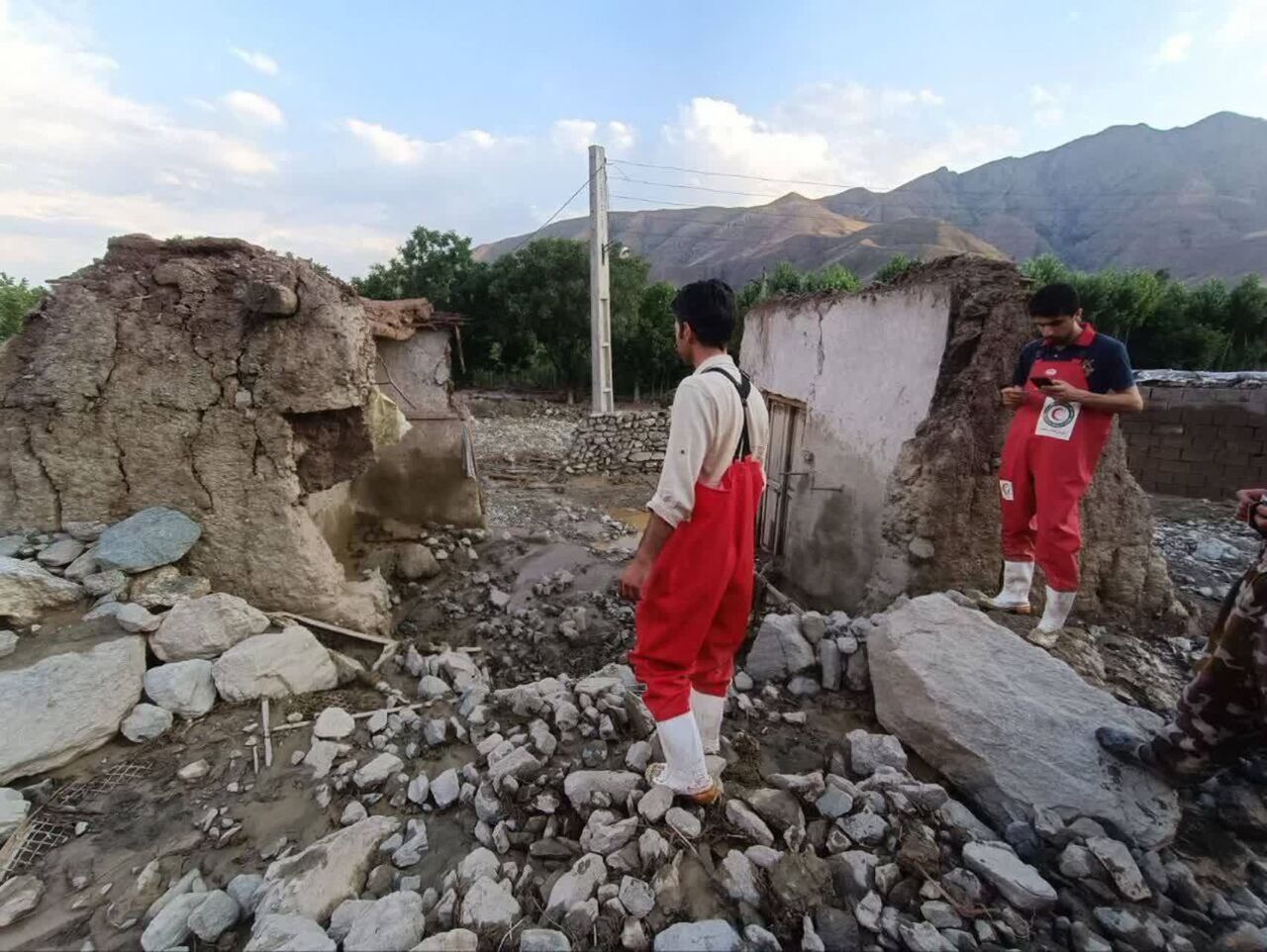 بارندگی به هشت واحد مسکونی لاشار سیستان و بلوچستان خسارت زد