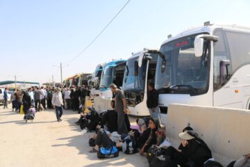 بازگشت بیش از پنج هزار زائر اربعین به خراسان جنوبی با اتوبوس