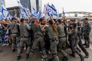 ادامه تظاهرات علیه نخست وزیر رژیم صهیونیستی در سرزمین های اشغالی فلسطین