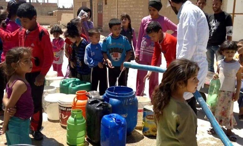 دمشق: محرومیت یک میلیون سوری از آب در سایه اشغالگری ترکیه و آمریکا را محکوم می‌کنیم