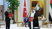 ترکیه و امارات ۱۳ قرارداد به ارزش بیش از ۵۰ میلیارد دلار امضا کردند