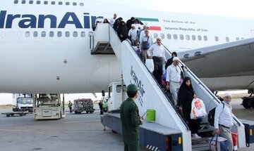 ۲۱ پرواز از فرودگاه تبریز برای بازگرداندن زائران سرزمین وحی انجام شد