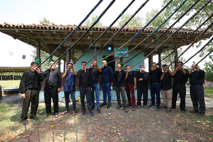 شکوه همبستگی در آئینهای محرم گیلان