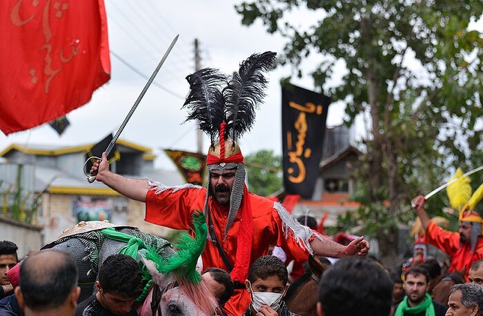 شکوه همبستگی در آئینهای محرم گیلان