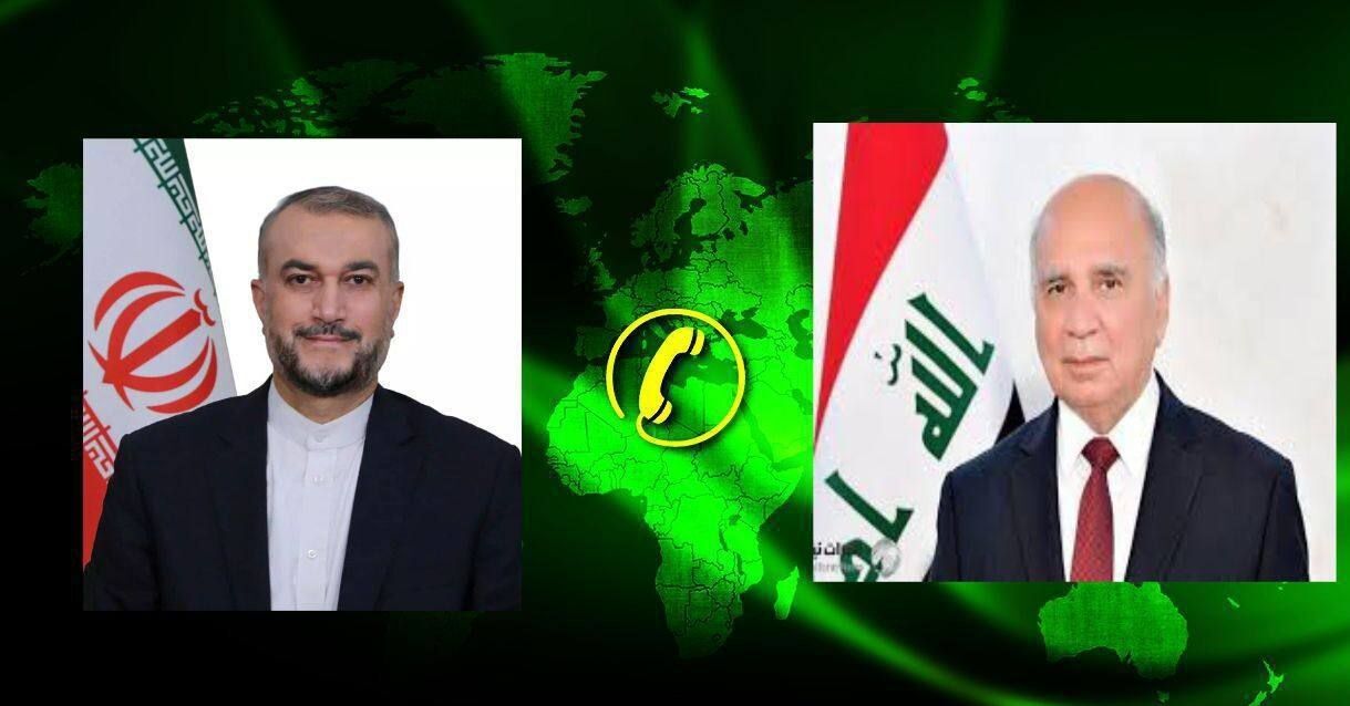 ایران و عراق کے وزرائے خارجہ کی ٹیلی فونی گفتگو، قرآن مجید کی بے حرمتی کی مذمت