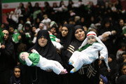همایش شیرخوارگان حسینی در ۵۰۰ نقطه استان یزد برگزار شد