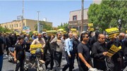 نمازگزاران بوشهری در محکومیت اهانت دوباره به قرآن راهپیمایی کردند