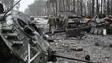 بمب‌های خوشه‌ای اوکراین غیرنظامیان را هدف گرفت