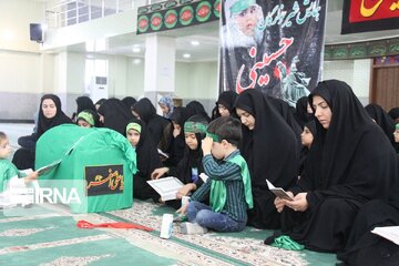 همایش شیرخوارگان حسینی در سه نقطه مهاباد برگزار شد