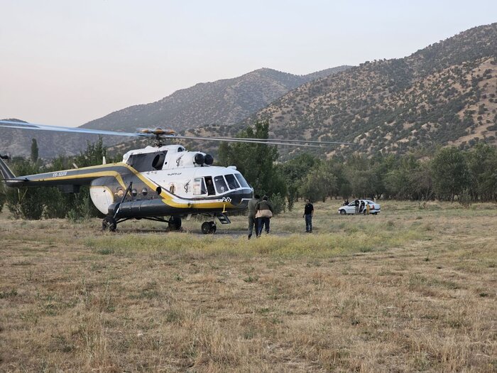 آتشسوزی در جنگلهای مریوان تاکنون هفت مصدوم داشت / اعزام بالگرد از تهران برای مهار آتش