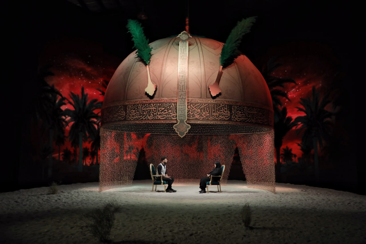 در پشت صحنه «از سرگذشت» چه می‌گذرد؟/ برنامه‌سازی زیر سایه کلاه‌خود حضرت عباس(ع) +فیلم