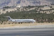 خط هوایی ایلام - مشهد بعد از یکسال وقفه برقرار شد