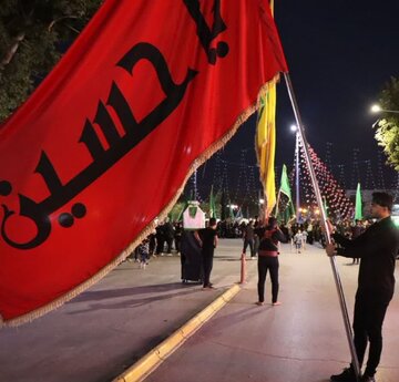 خمین در سوگ سالار شهیدان + فیلم