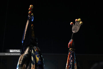 Mourning ceremony at Imam Reza shrine on Muharram 4th