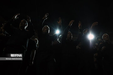 Mourning ceremony at Imam Reza shrine on Muharram 4th