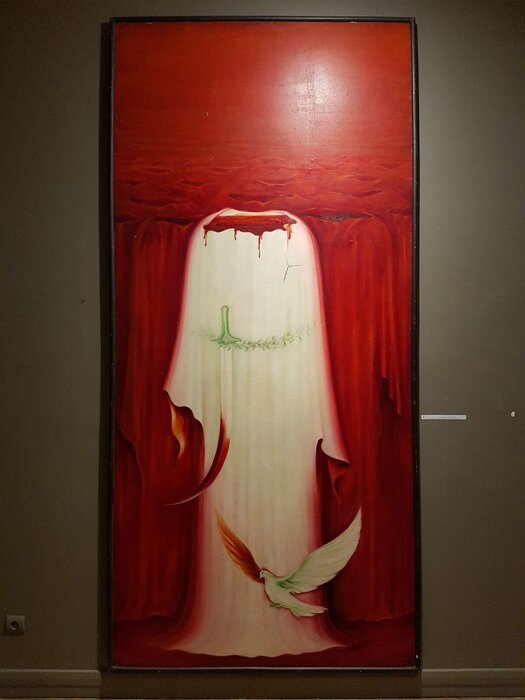 روایت ظهر عاشورا بر بوم نقاشان