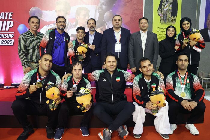 قهرمانی تیم پاراکاراته ایران در آسیا