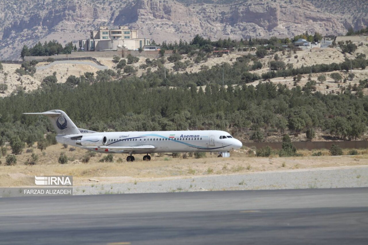 خط هوایی ایلام - مشهد بعد از یکسال وقفه برقرار شد