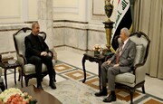 الرئيس العراقي يؤكد على تعزيز وتنمية التعاون مع ایران