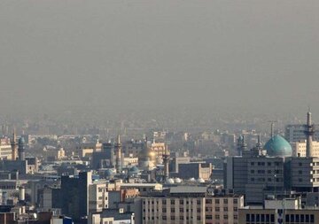 شهروندان مشهدی تنها هشت روز هوای پاک تنفس کردند