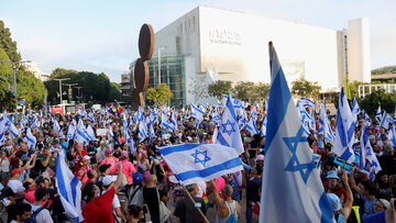 بخش اقتصادی هم به اعتراضات اسرائیل پیوست/حضور۲۰۰ شرکت فناوری پیشرفته