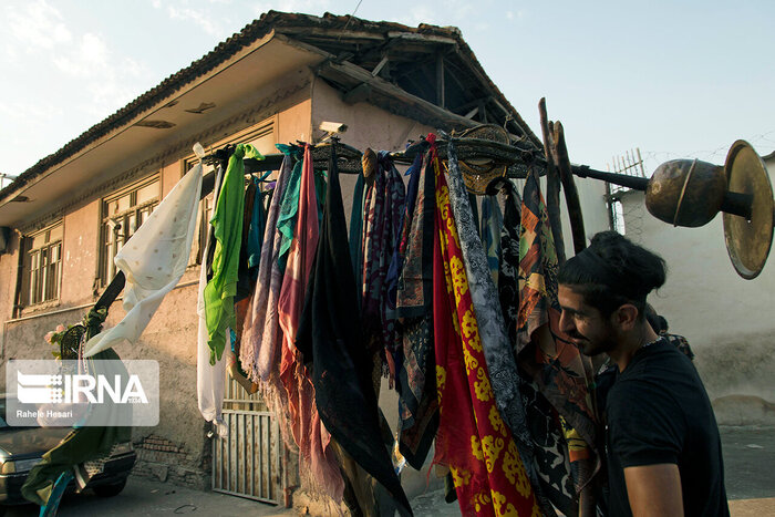 «طوق‌بندان» شمیم عشق حسینی در گرگان