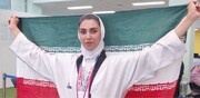 Иранская тхэквондистка завоевала золото на чемпионате мира