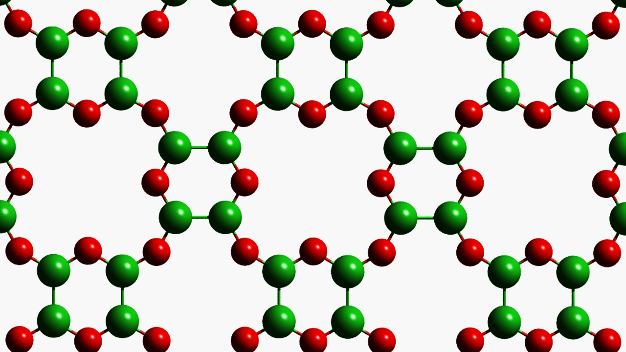 تعیین ساختار یک ماده دوبعدی بعد از ۸۳ سال