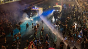 Un vehículo embiste a manifestantes israelíes en protestas anti-Netanyahu