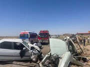 تصادف در یکی از روستاهای نیشابور سه کشته و ۲ مصدوم بر جا گذاشت