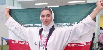 Une Iranienne médaillée d’or aux Championnats du monde de taekwondo 2023 en Corée du Sud