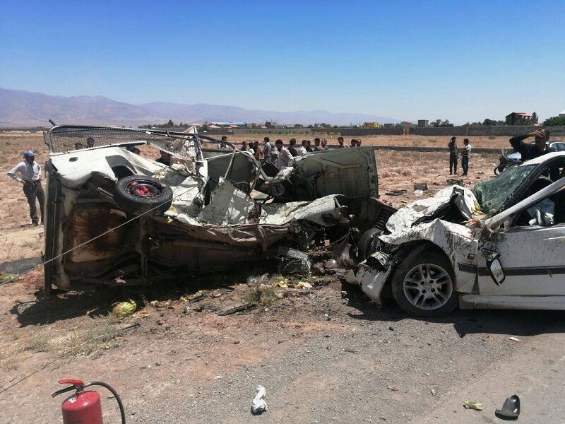 حوادث جاده‌ای در نیشابور جان پنج نفر را گرفت