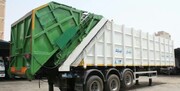 ۲ دستگاه سیم تریلر جمع‌آوری زباله در بروجرد راه‌اندازی شد