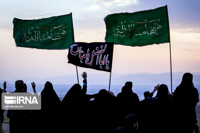 «عزاداری در صحرا» همنوایی سمنانیها در سوگ نینوا - ایرنا