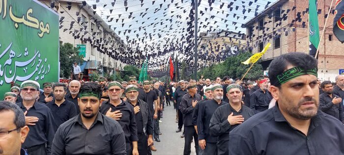 گزارشی از اجتماع بزرگ عزاداران حسینی در مازندران+ فیلم