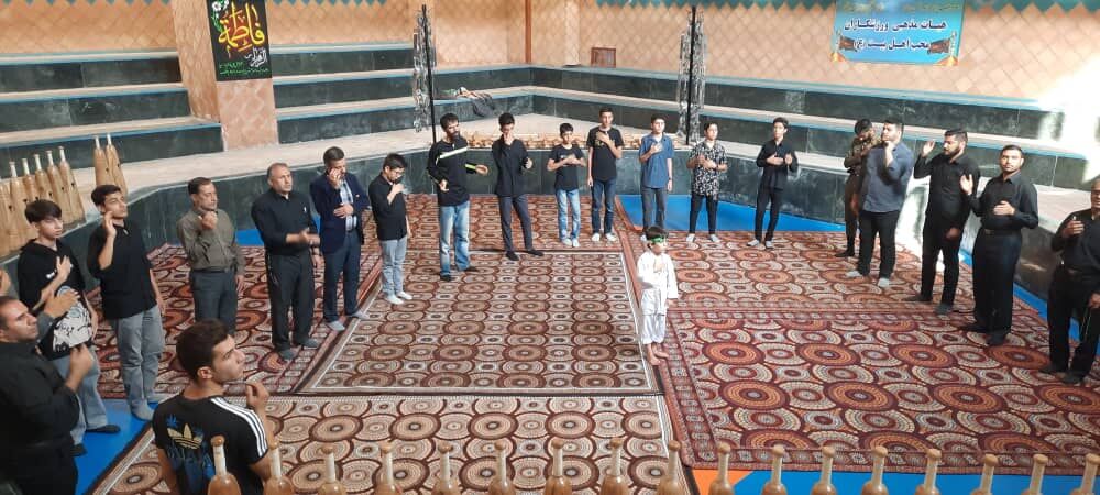 عزاداری  جامعه ورزش فارس در سوگ سالار شهیدان + فیلم
