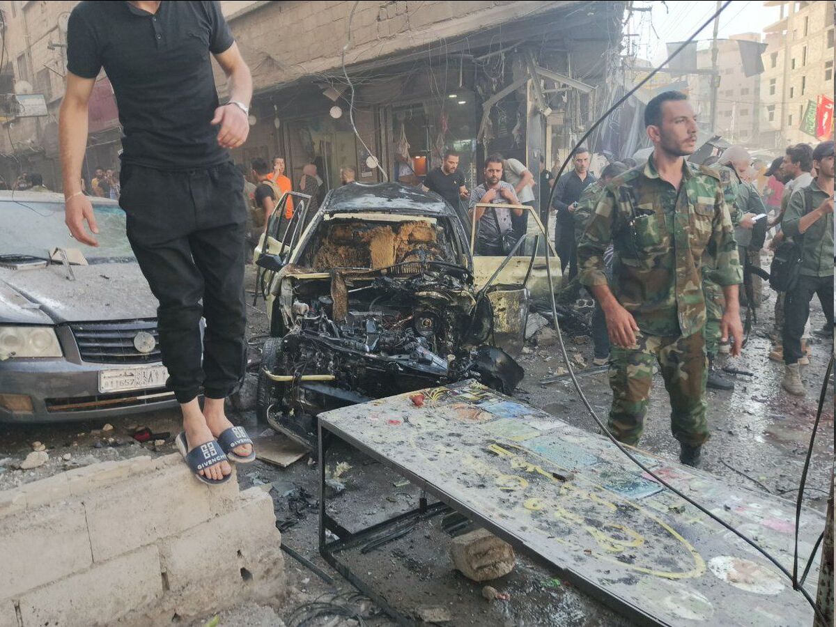 دو انفجار شدید منطقه زینبیه دمشق را لرزاند