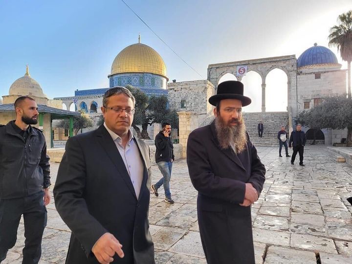 Irán condena presencia del ministro de Seguridad sionista en la Mezquita Al-Aqsa