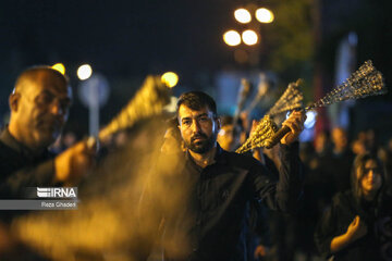 Mourning ceremony, a day before Ashura in south Iran