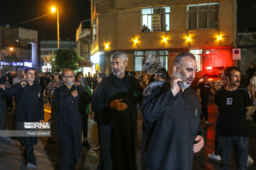 Mourning ceremony, a day before Ashura in south Iran