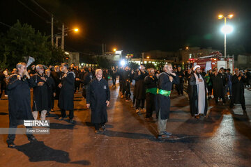 Mourning ceremony, a day before Ashura in south Iran