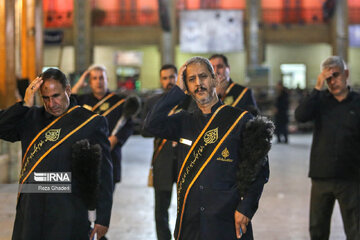 Mourning ceremony, a day before Ashura in south Iran