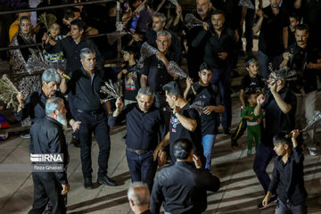 Mourning ceremony, a day before Ashura in south Iran