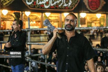 Mourning ceremony, a day before Ashura in south Iran