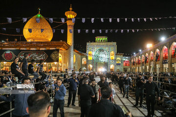 Mourning ceremony, a day before Ashura in south Iran